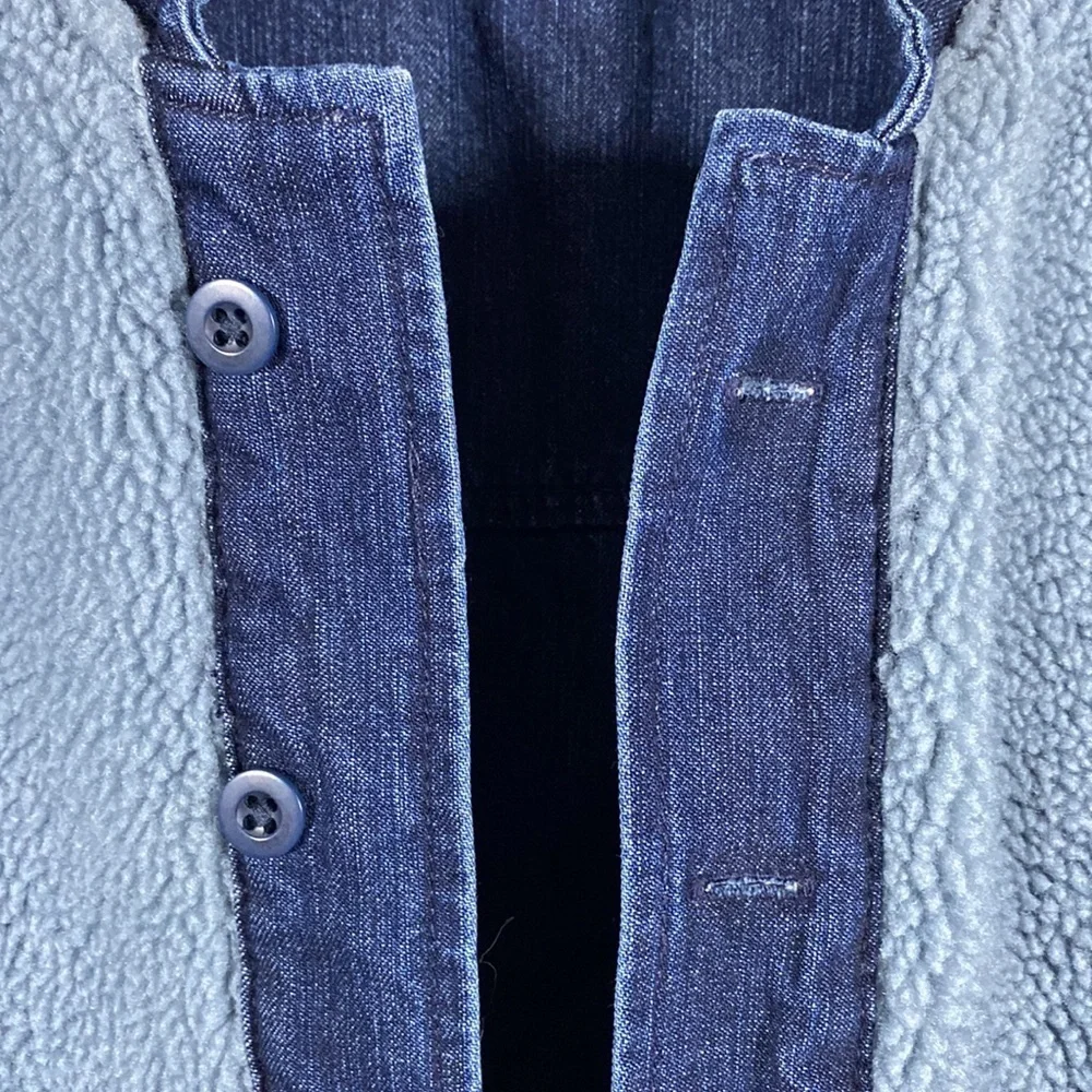 Madewell Reversible Denim Coat Jacket
